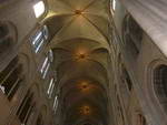 Notre Dame die Decke im inneren der Kathedrale Notre Dame.